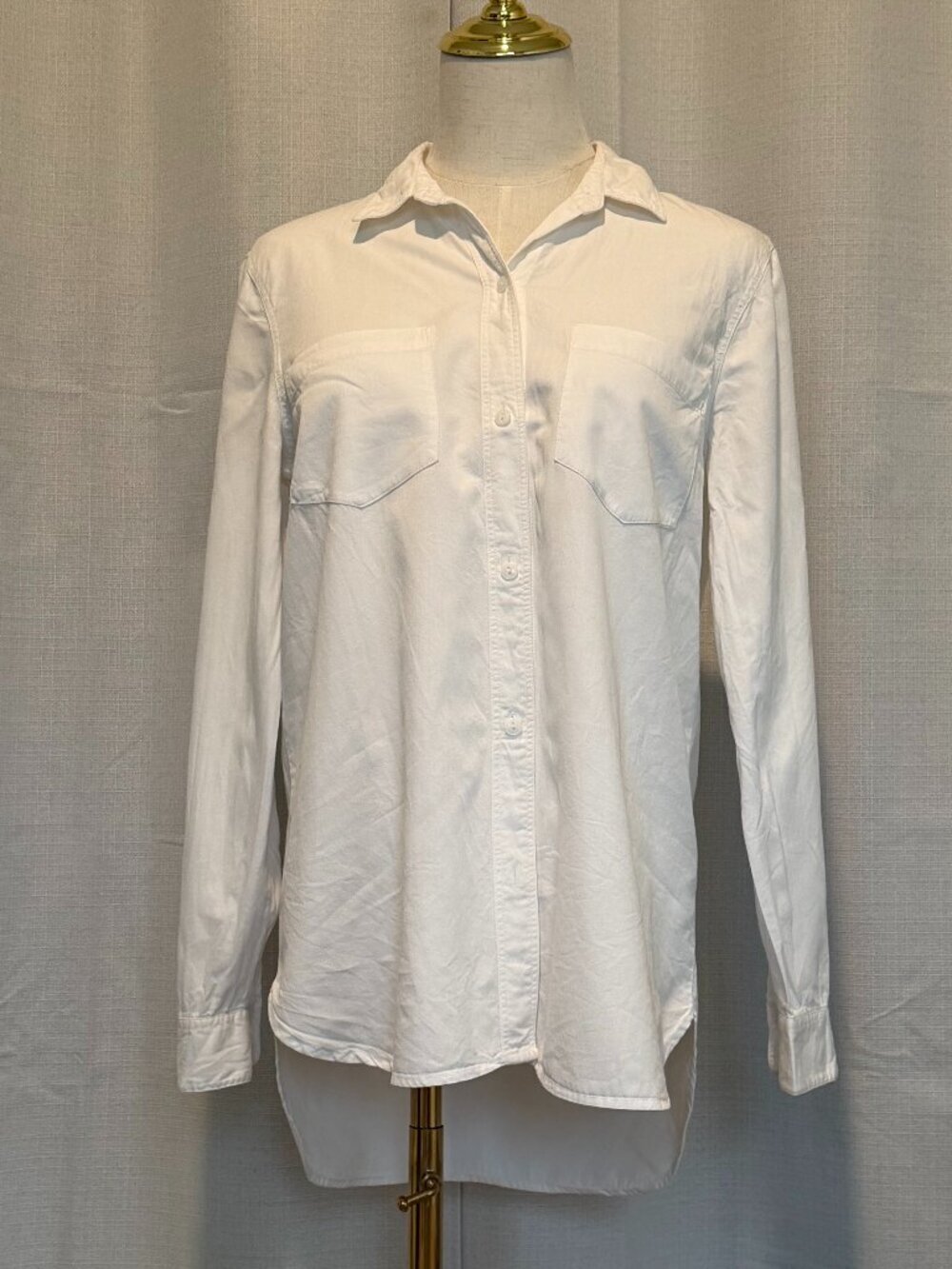 Madewell White Button-Down Shirt - Picture 2 of 9